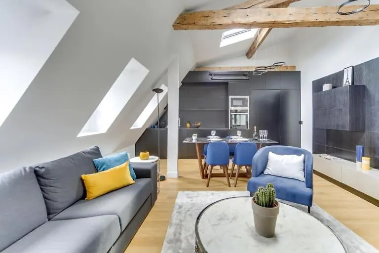 Appartement Elegant Home 2Bdr 6P Near Champs Elysees Paris