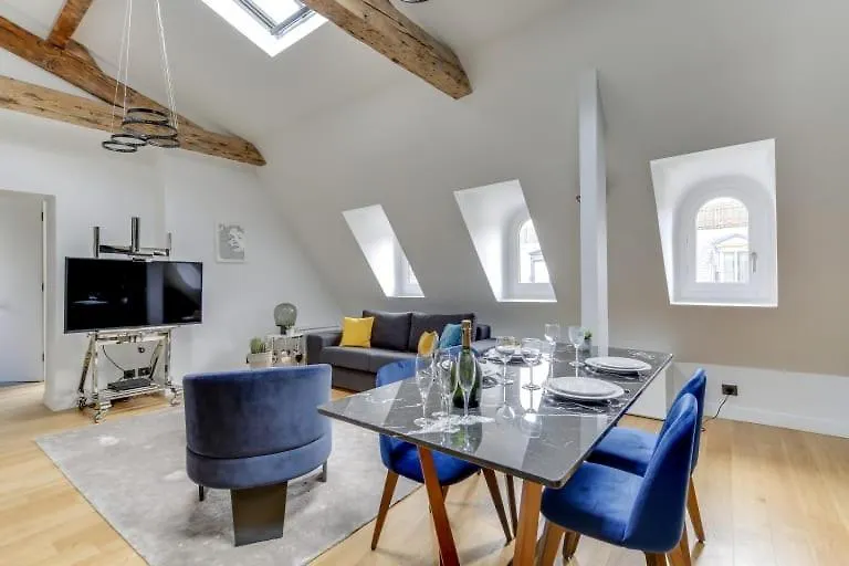 Elegant Home 2Bdr 6P Near Champs Elysees Parijs Frankrijk